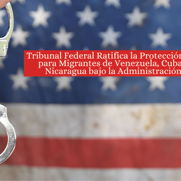Parole migrantes Cuba: Revocación del estatus legal