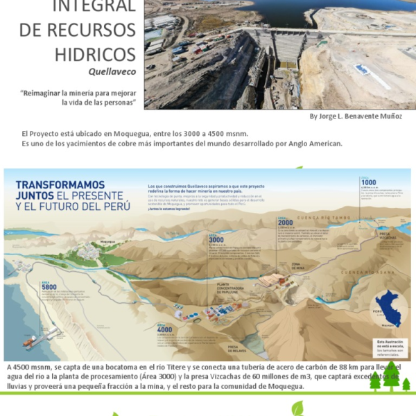 Gestión hídrica minera: Avances de Minera Candelaria