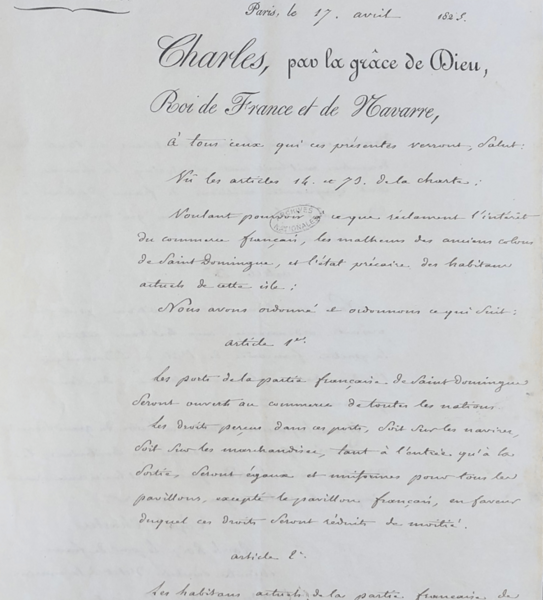 Deuda de independencia de Haití: El legado de Macron