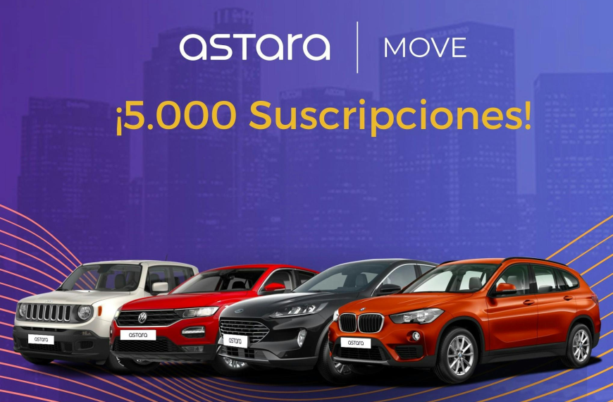 Astara Move: Nuevo modelo de suscripción de autos en Chile