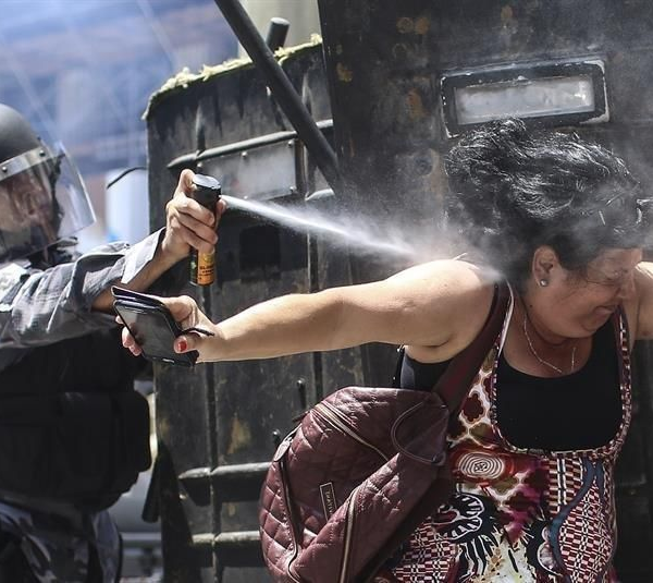 Disturbios en Brasil: La condena de Débora Rodrigues