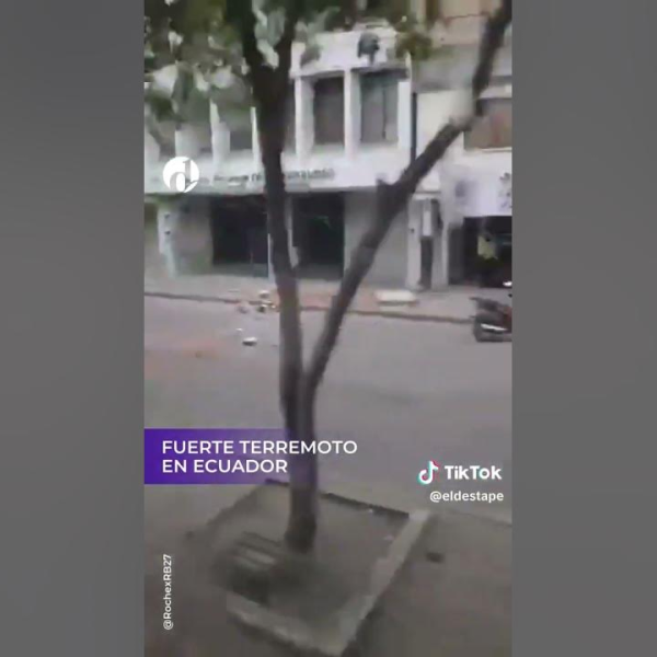 Terremoto en Ecuador hiere a 20 personas y causa daños