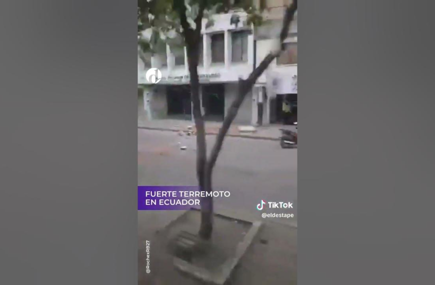 Terremoto en Ecuador hiere a 20 personas y causa daños