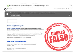 Correo Electrónico SII: Alerta por Falsificaciones Recientes