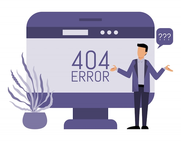 Página no encontrada: Solución para error 404