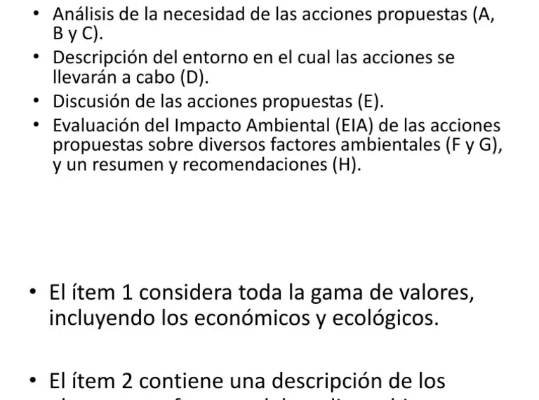 Declaración de Impacto Ambiental: Proyectos de Mayo 2025
