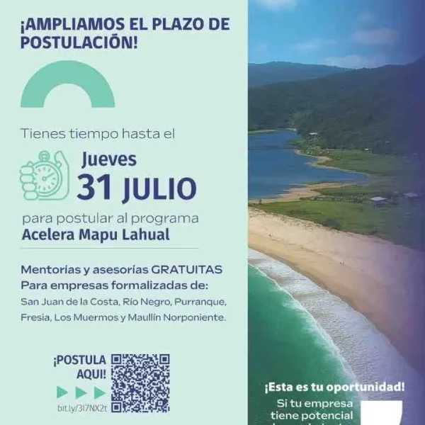 Acelera Mapu Lahual: Oportunidades para empresas en zonas rezagadas