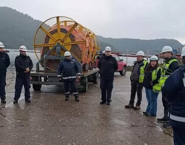 Simulacro de derrame de combustible en Puerto Chacabuco