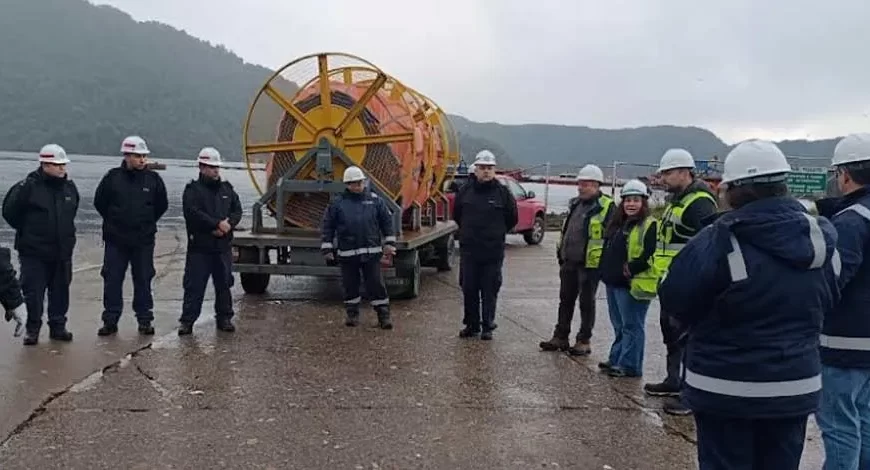 Simulacro de derrame de combustible en Puerto Chacabuco