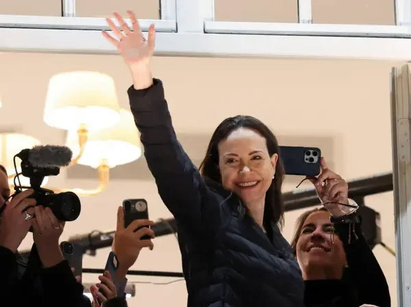 María Corina Machado recoge el Premio Nobel de la Paz