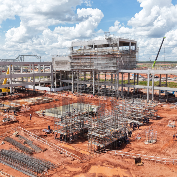 Así avanza la planta Sucuriú, el gran proyecto industrial de Arauco en Brasil